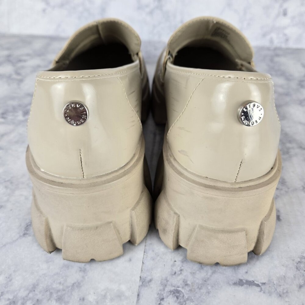 Steve Madden Trifecta Platform Loafers Size 8 Bei… - image 5